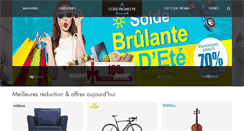 Desktop Screenshot of codepromofr.com